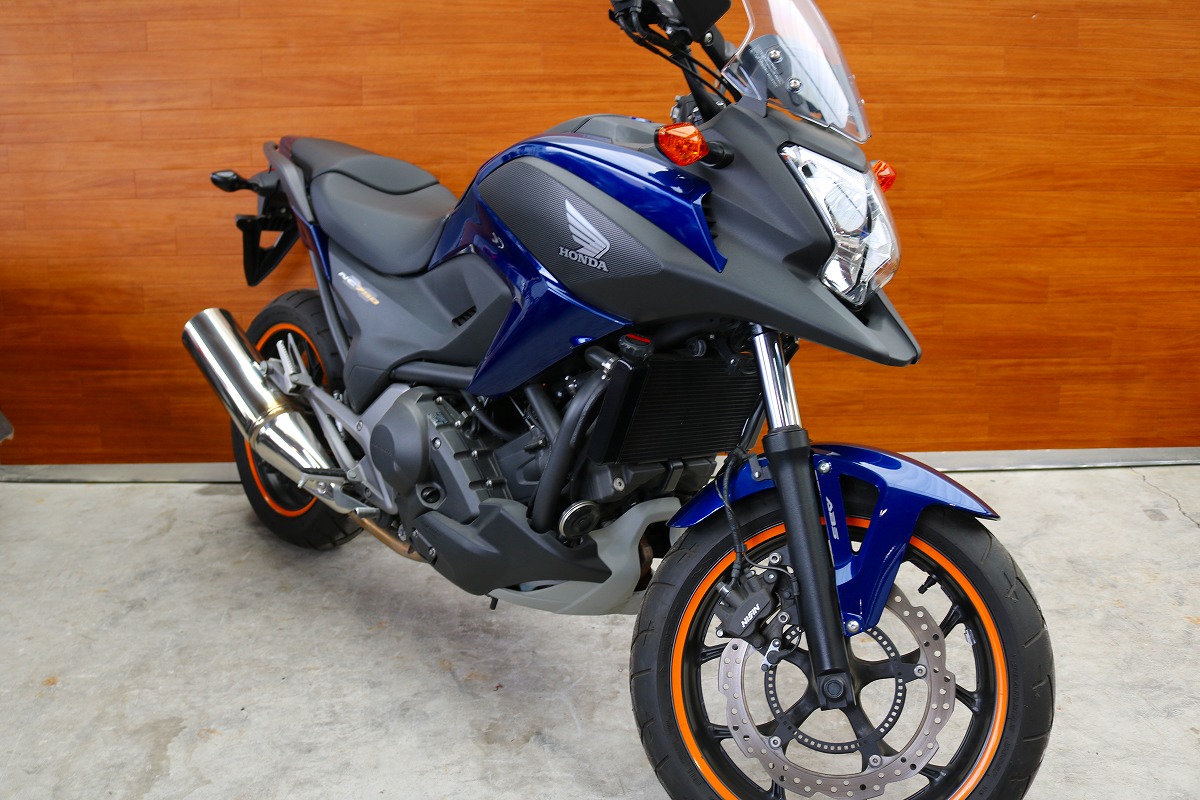 熊本中古車バイク情報 ホンダ Nc750x Abs 750 青 熊本のバイクショップ アール バイクの新車 中古 車販売や買取 レンタルバイクのことならおまかせください
