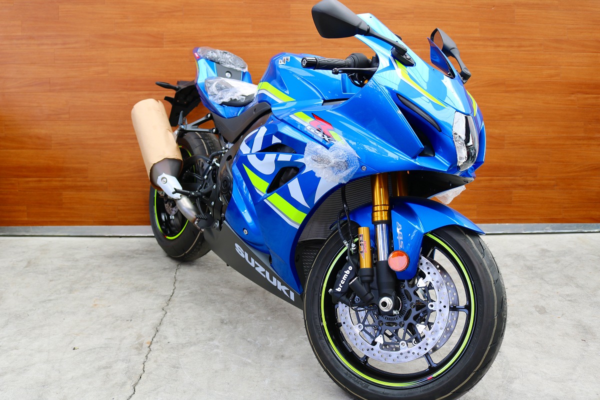 熊本新車バイク情報 スズキ Gsx R1000r Abs 逆輸入車 1000 青 熊本のバイクショップ アール バイクの新車 中古車 販売や買取 レンタルバイクのことならおまかせください