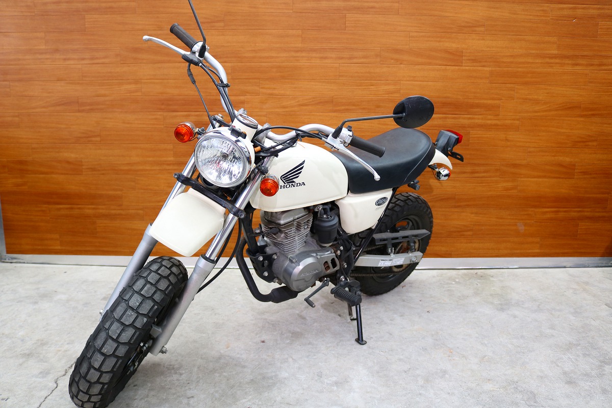 熊本中古車バイク情報 ホンダ エイプfi 50 白 熊本のバイクショップ アール バイクの新車 中古車販売や買取 レンタルバイクのことならおまかせください